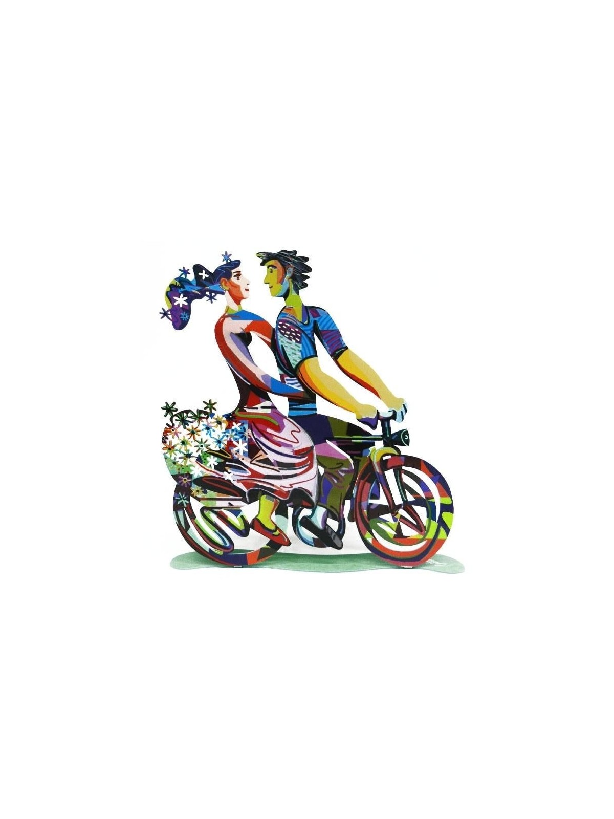 David Gerstein Signed Sculpture - Spring Ride